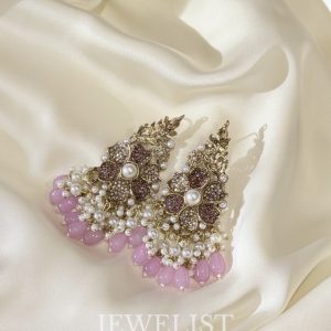 Blossom Tassel Earrings Pink – Jewelist.pk