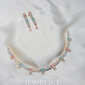 Seraphina Necklace Set Gold Multi – Jewelist.pk