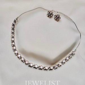 Polki String Set by Jewelist.pk | Pakistani Polki Necklace and Earrings
