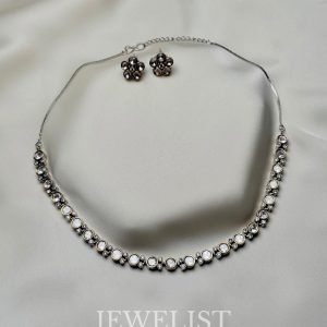 Polki String Set by Jewelist.pk | Pakistani Polki Necklace and Earrings