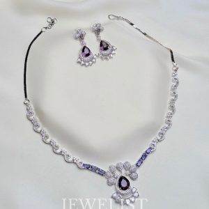 Amethyst Set Earrings – Jewelist.pk