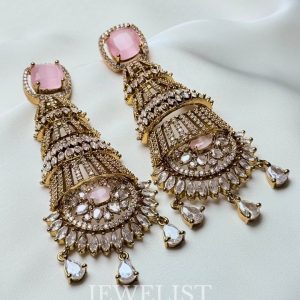 Dynasty Cascade Earrings by Jewelist.pk