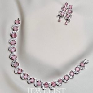 Pink Rivulet Gemstone Set