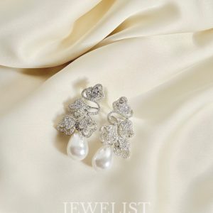 Pearl Drop Earrings by Jewelist.pk