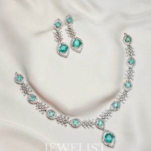 Vine & Blossom Set Aqua – Jewelist.pk