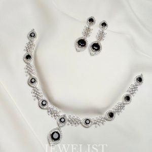 Vine & Blossom Set Black – Jewelist.pk