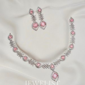 Vine & Blossom Set Pink – Jewelist.pk