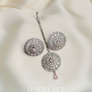 Celestial Blush Choker Set by Jewelist.pk