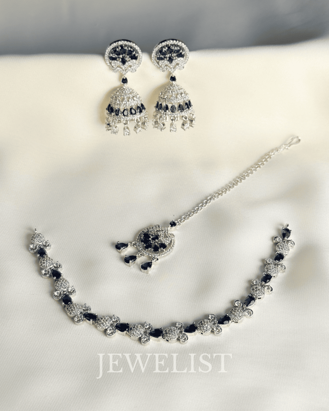Velvet & Vine Necklace Set – Pakistani Artificial Jewellery Set by Jewelist.pk