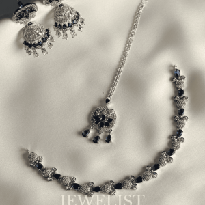 Velvet & Vine Necklace Set – Pakistani Artificial Jewellery Set by Jewelist.pk