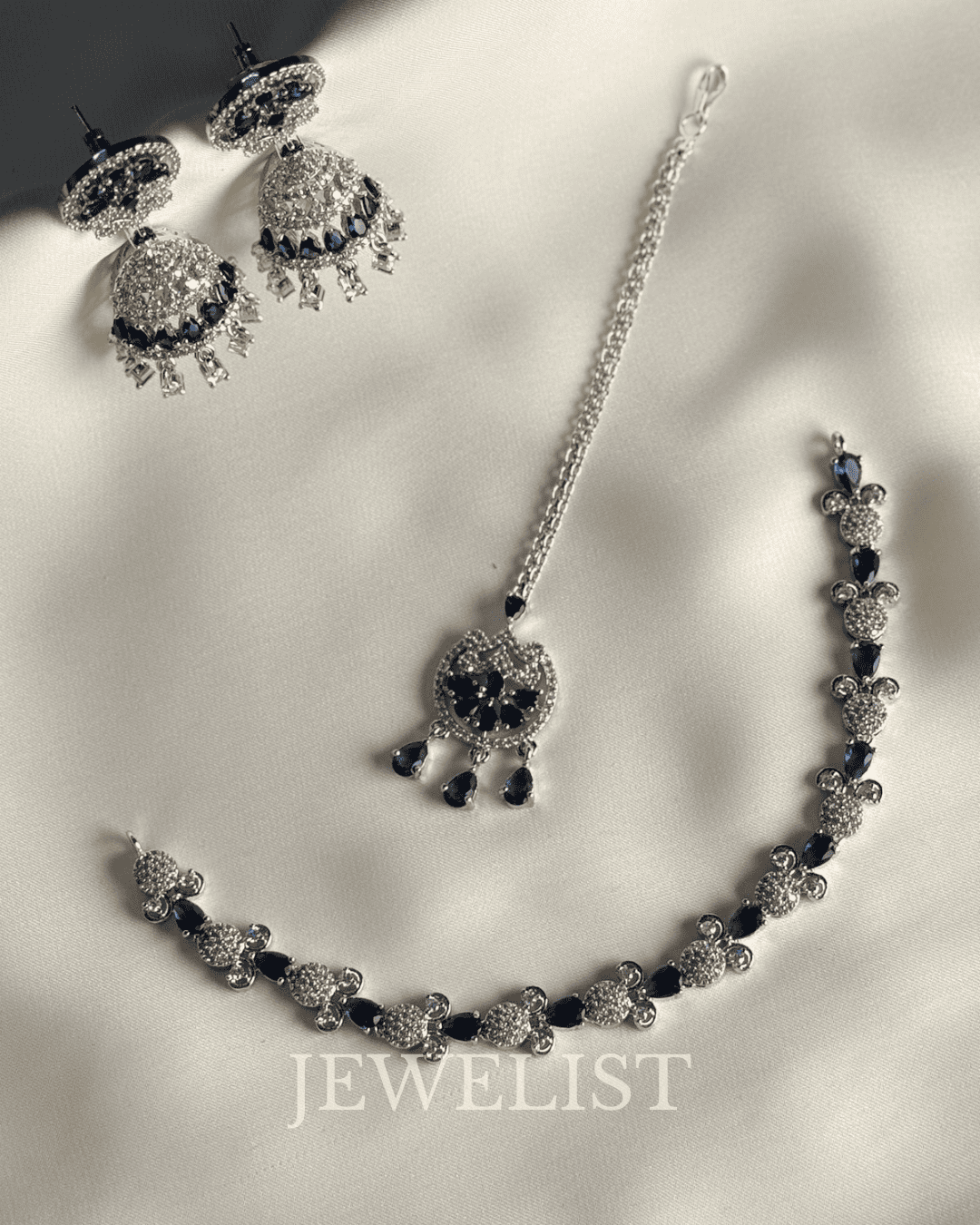 Velvet & Vine Necklace Set – Pakistani Artificial Jewellery Set by Jewelist.pk