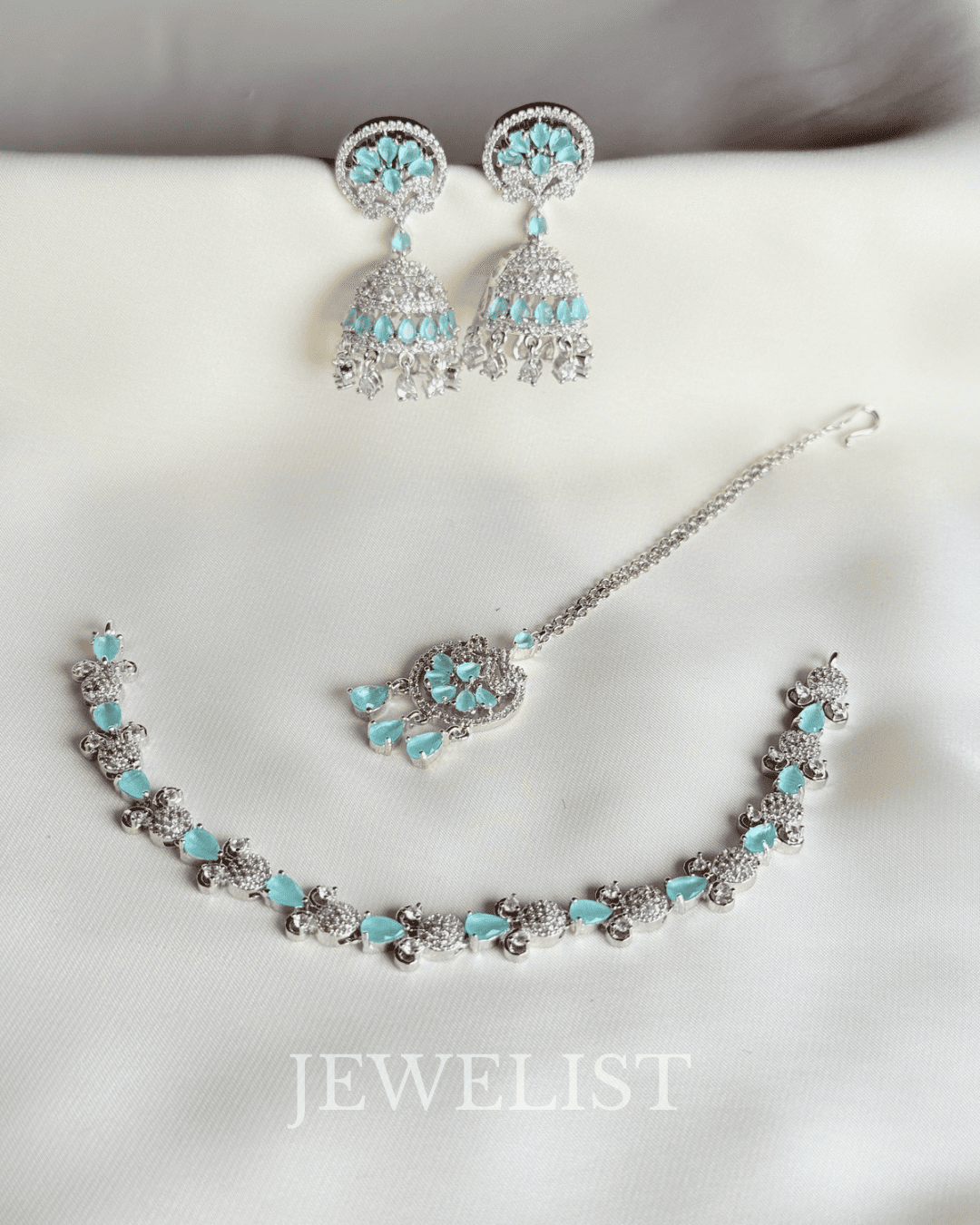 Velvet & Vine Necklace Set – Pakistani Artificial Jewellery Set by Jewelist.pk