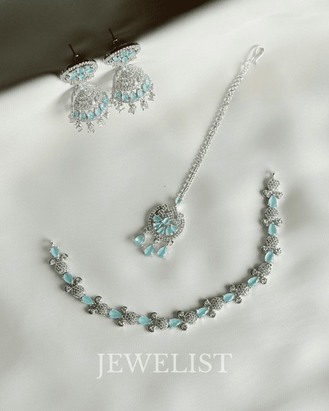 Velvet & Vine Necklace Set – Pakistani Artificial Jewellery Set by Jewelist.pk