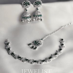Velvet & Vine Necklace Set – Pakistani Artificial Jewellery Set by Jewelist.pk