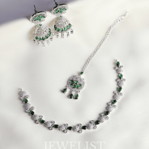 Velvet & Vine Necklace Set – Pakistani Artificial Jewellery Set by Jewelist.pk