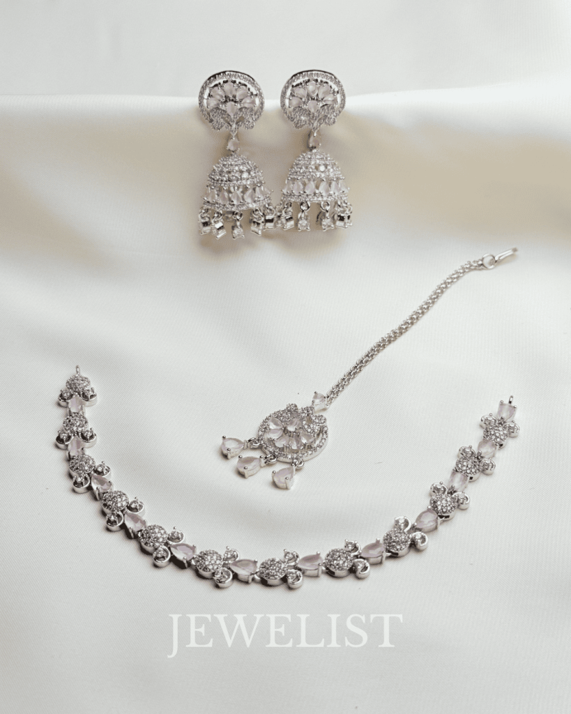 Velvet & Vine Necklace Set – Pakistani Artificial Jewellery Set by Jewelist.pk