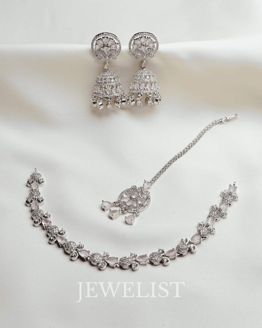 Velvet & Vine Necklace Set – Pakistani Artificial Jewellery Set by Jewelist.pk