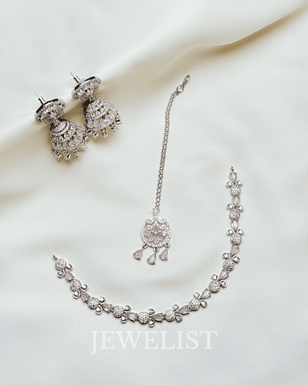 Velvet & Vine Necklace Set – Pakistani Artificial Jewellery Set by Jewelist.pk