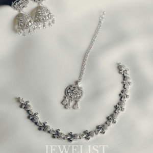 Velvet & Vine Necklace Set – Pakistani Artificial Jewellery Set by Jewelist.pk