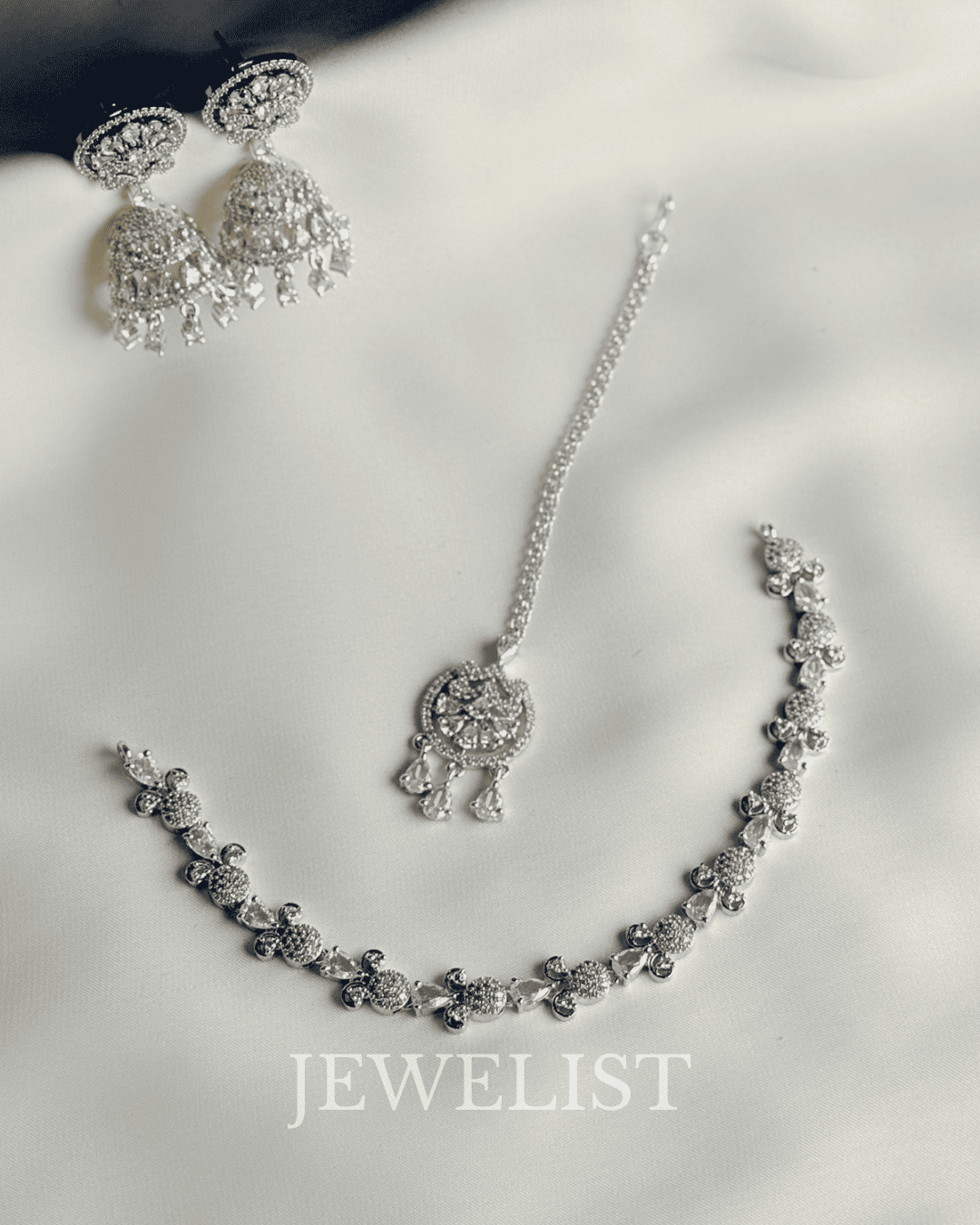 Velvet & Vine Necklace Set – Pakistani Artificial Jewellery Set by Jewelist.pk