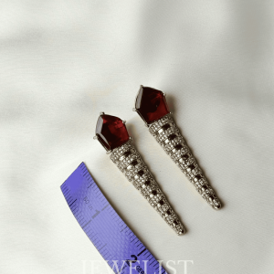 Crown Cone Earrings – Statement Artificial Jewellery Earrings by Jewelist.pk
