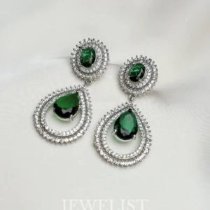 Silver Ivy Chandelier Set