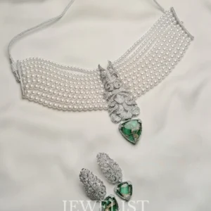 Luxe Forest Pearl Guluband