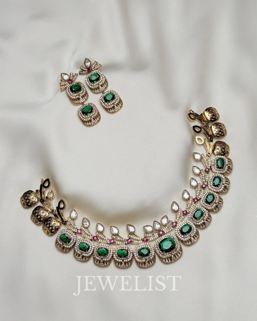 Zammrud vintage Necklace set