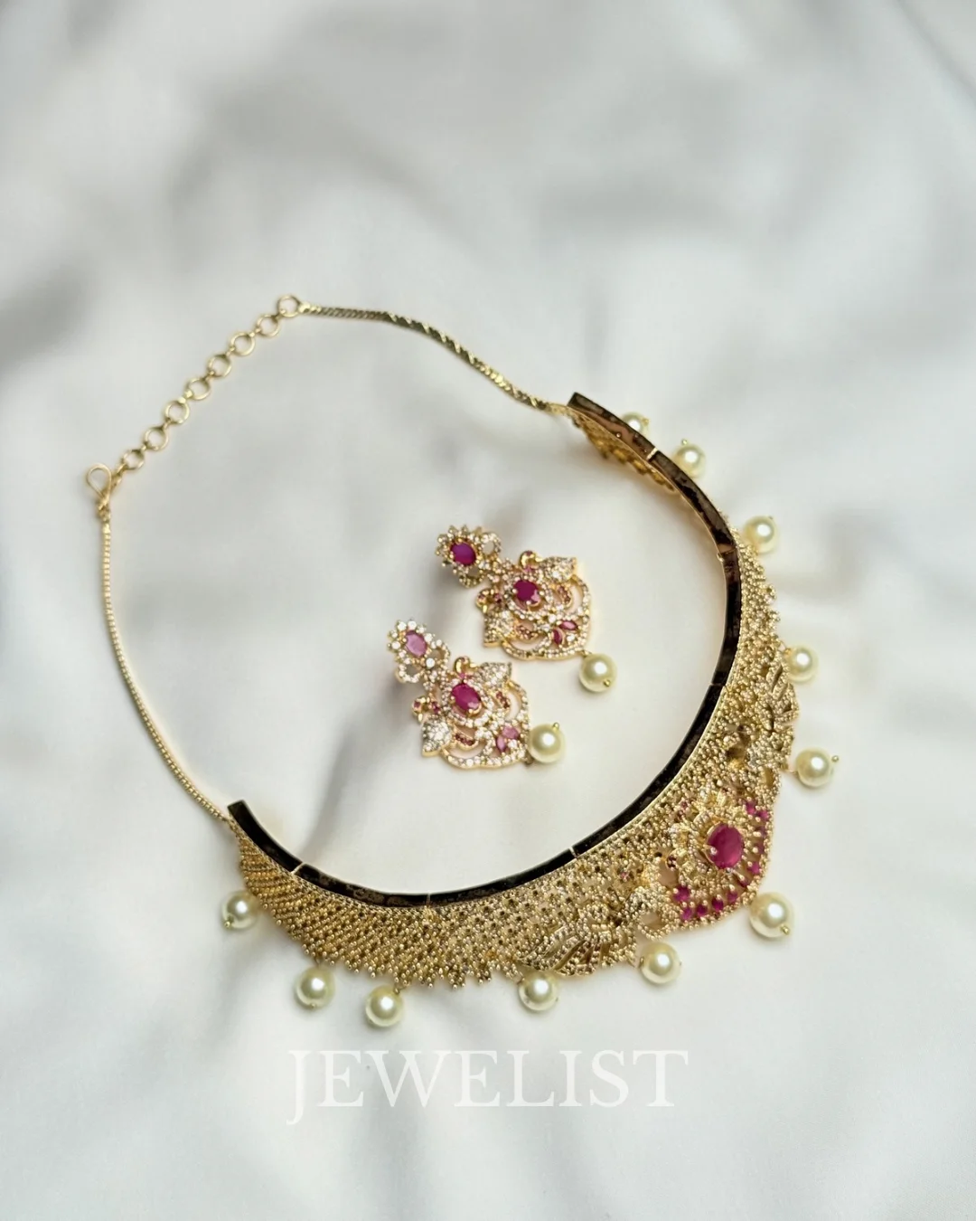 The Plumed Ruby Choker
